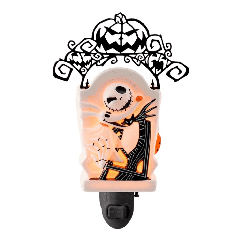 RETIRED JACK SKELLINGTON SCENTSY MINI WARMER - BNIB (PLS READ)